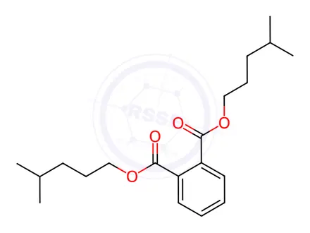 Chemical structure of Diisohexyl phthalate