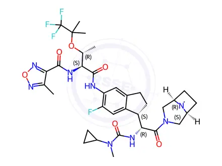 Chemical structure of Clindamycin Hydrochloride Impurity 96