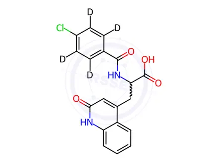 Chemical structure of Rebamipide Impurity 8