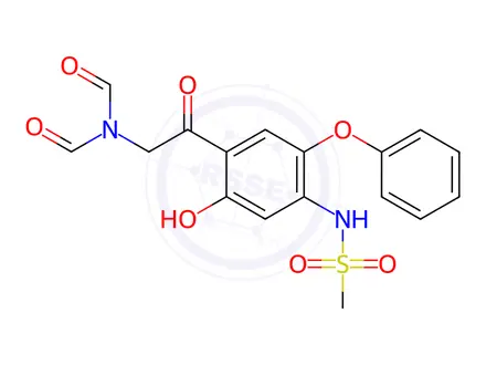 Chemical structure of Iguratimod Impurity 41