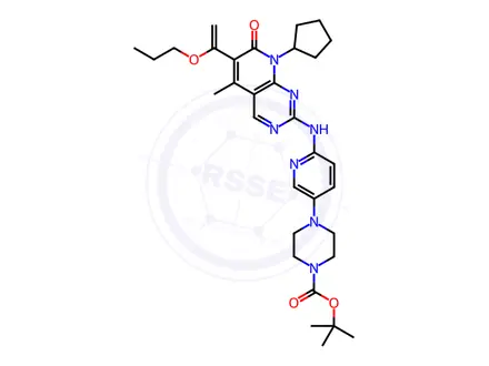Chemical structure of Palbociclib Impurity 217