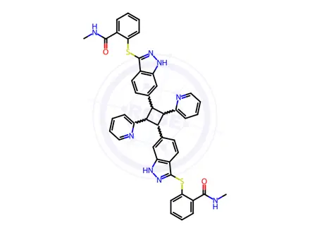 Chemical structure of Axitinib Impurity 2
