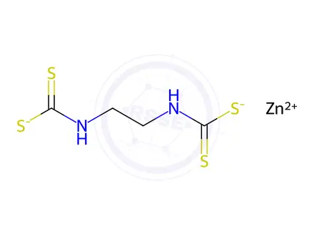 Chemical structure of Metiram(Qualitative)