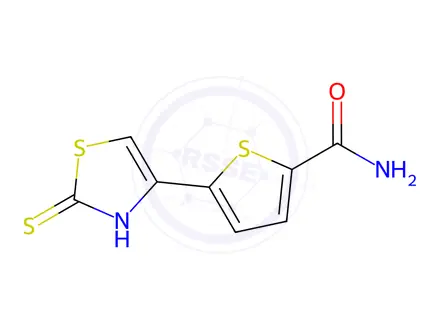 Chemical structure of Arotinolol Hydrochloride Impurity 4