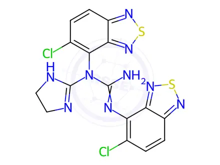 Chemical structure of Tizanidine EP Impurity F