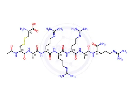 Chemical structure of Etelcalcetide Hydrochloride Impurity 4 (Cys1 Etelcalcetide)