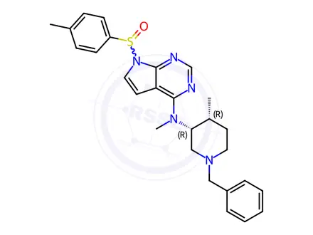 Chemical structure of Tofacitinib Citrate Impurity 195