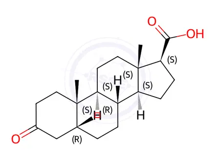 Chemical structure of Finasteride Impurity 43