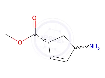 Chemical structure of Peramivir Intermediate impurity 1