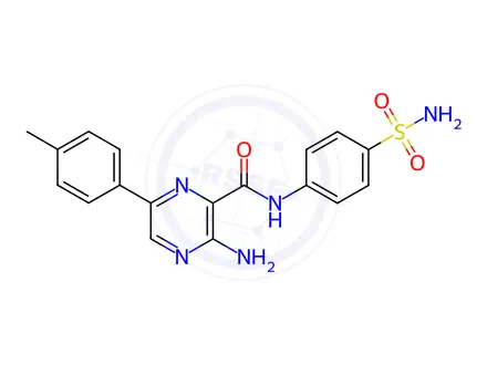 Chemical structure of VE-821 Impurity 57