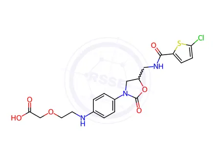 Chemical structure of Rivaroxaban Impurity 14
