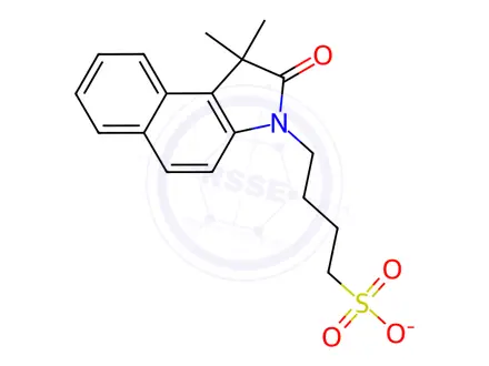 Chemical structure of Indocyanine Green Impurity E (Sodium Salt)