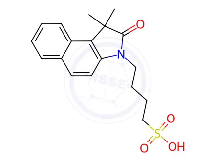 Chemical structure of Indocyanine Green Impurity 3