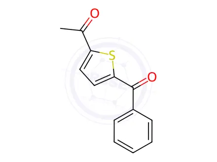 Chemical structure of Tiaprofenic Acid Impurity 2 (Tiaprofenic Acid EP Impurity B)