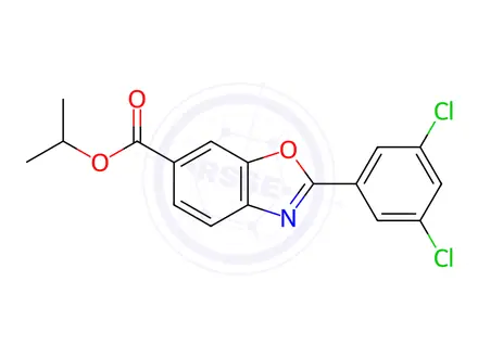 Chemical structure of Tafamidis Impurity 6