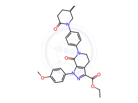 Chemical structure of Apixaban Impurity 35