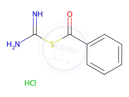 Chemical structure of Benzoyl imidothiocarbamate hydrochloride