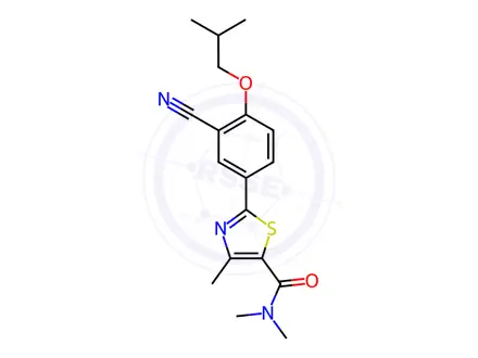 Chemical structure of Febuxostat Impurity 129