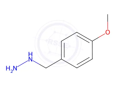 Chemical structure of 4-Methoxybenzylhydrazine Dihydrochloride