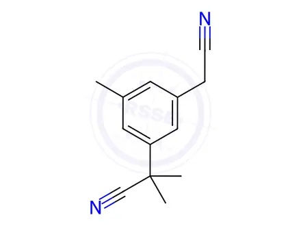 Chemical structure of Anastrozole Impurity 39