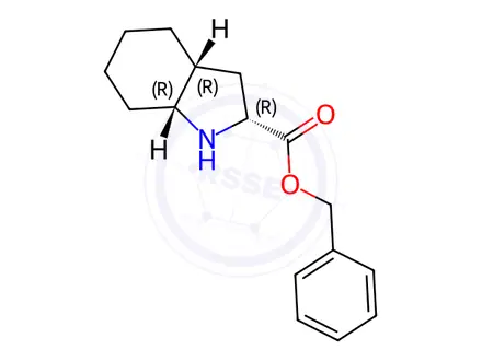 Chemical structure of Trandolapril impurity 17