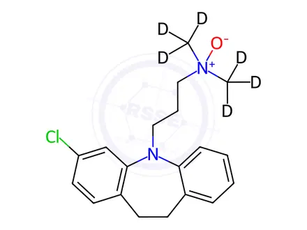Chemical structure of Clomipramine-d6 N-Oxide