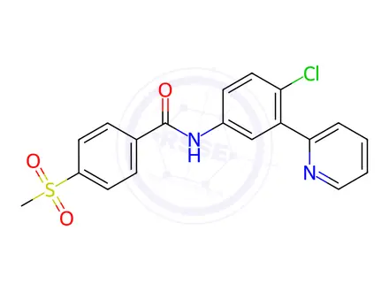 Chemical structure of Vismodegib Impurity 11