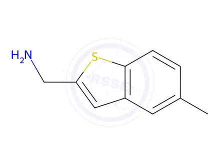 Chemical structure of (5-Methylbenzo[b]thiophen-2-yl)methanamine