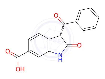 Chemical structure of Nintedanib Esilate Impurity 39