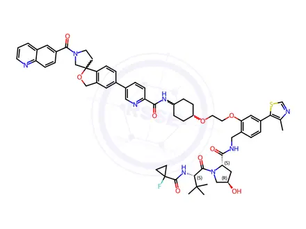 Chemical structure of Flibanserin Impurity 2