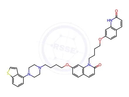 Chemical structure of Brexpiprazole Impurity J