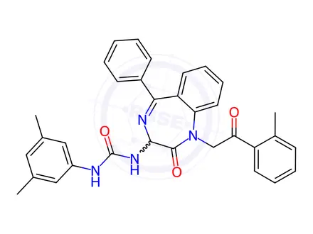 Chemical structure of YM 022 Impurity 4