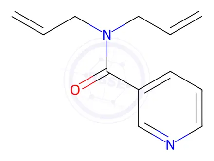 Chemical structure of Nicotinamide Impurity 116