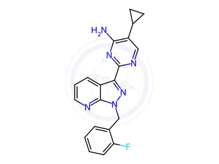 Chemical structure of BAY 41-2272