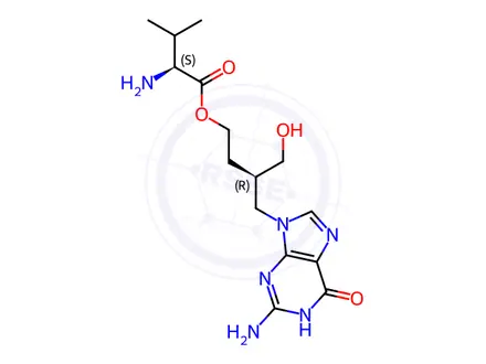 Chemical structure of Valomaciclovir