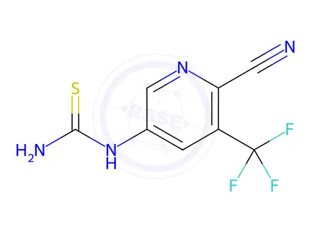 Chemical structure of Apalutamide Impurity 9