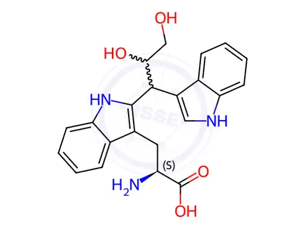 Chemical structure of Tryptophan EP Impurity J