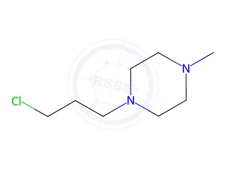 Chemical structure of 1-(3-Chloropropyl)-4-methylpiperazine Dihydrochloride