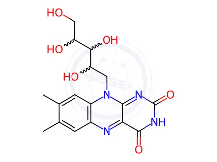 Chemical structure of Vitamin B2 Impurity 23