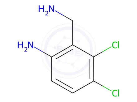 Chemical structure of (6-Amino-2,3-dichlorobenzyl)amine dihydrochloride