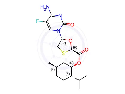 Chemical structure of Emtricitabine Impurity 25