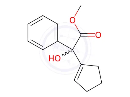 Chemical structure of Glycopyrrolate Impurity 56
