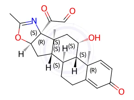 Chemical structure of Deflazacort Impurity 16
