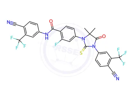 Chemical structure of Enzalutamide Impurity 2