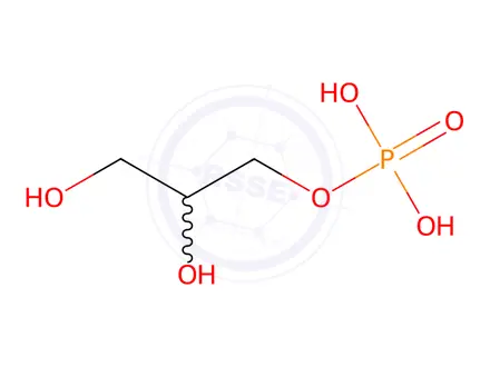 Chemical structure of Glycerol Impurity 17 (α-Glycerophosphate)