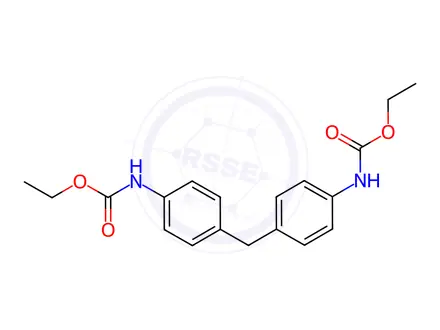Chemical structure of Diethyl (methylenebis(4,1-phenylene))dicarbamate