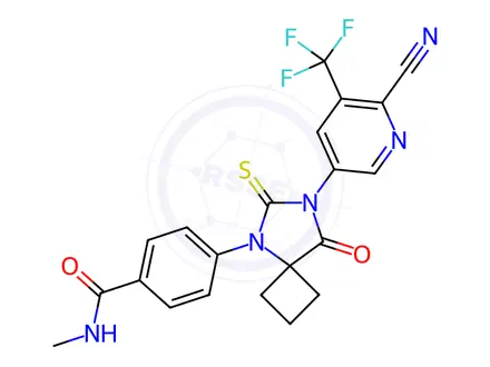 Chemical structure of Apalutamide Impurity 16