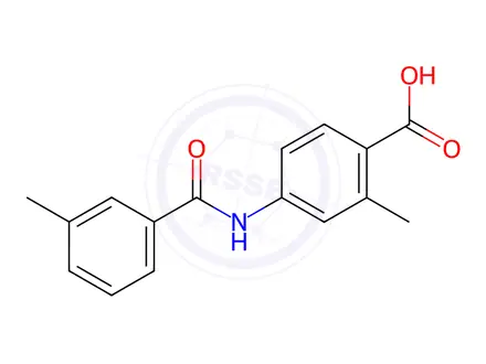 Chemical structure of Tolvaptan Impurity 20