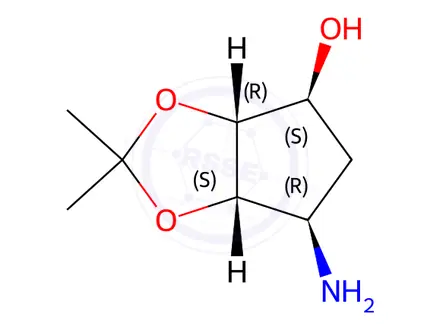 Chemical structure of Ticagrelor Impurity 146