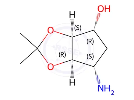 Chemical structure of Ticagrelor Impurity 115